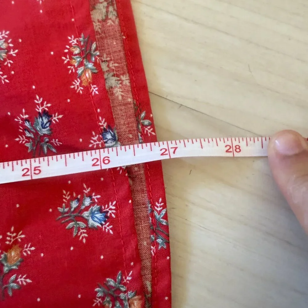 Byer Too! Vintage Open Back Strap Flowered Sun Dress Sz. XS 70's Prairie Core - Picture 15 of 16